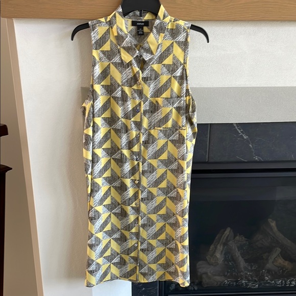 Alfani Button Down Shirt Dress - Picture 1 of 5
